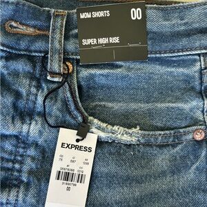 Express Mom Jean shorts